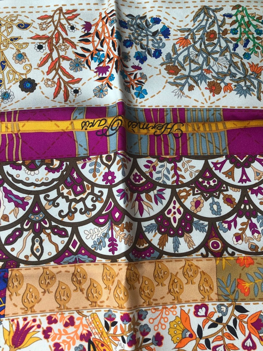 Hermès Foulard & Sciarpe: Hermes Carree neu – Nuovo (secondo la descrizione) da St. Moritz venduto da Capricorn88 2