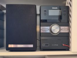 Philips Micro System MCM305 inklusive 2 Lautsprecher 4 Ohm