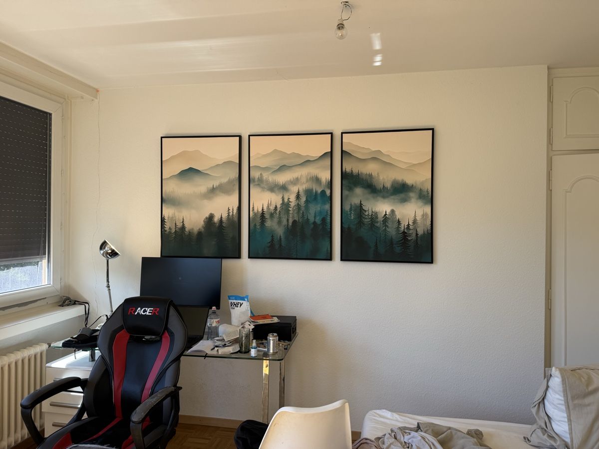 Dipinti: Tryptique cadres forêt / art frame Forest nature – Nuovo e nell'imballaggio originale da Carouge GE venduto da luc_v6fh 1