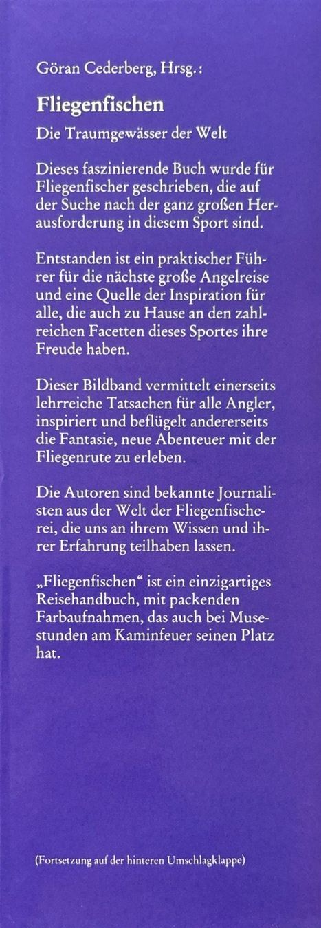 Libri: Fliegenfischen – Nuovo (secondo la descrizione) da Sarnen venduto da Livres 2