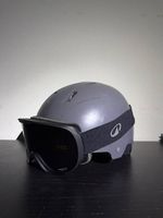 Wedze Snowboardhelm grau  verstellbar