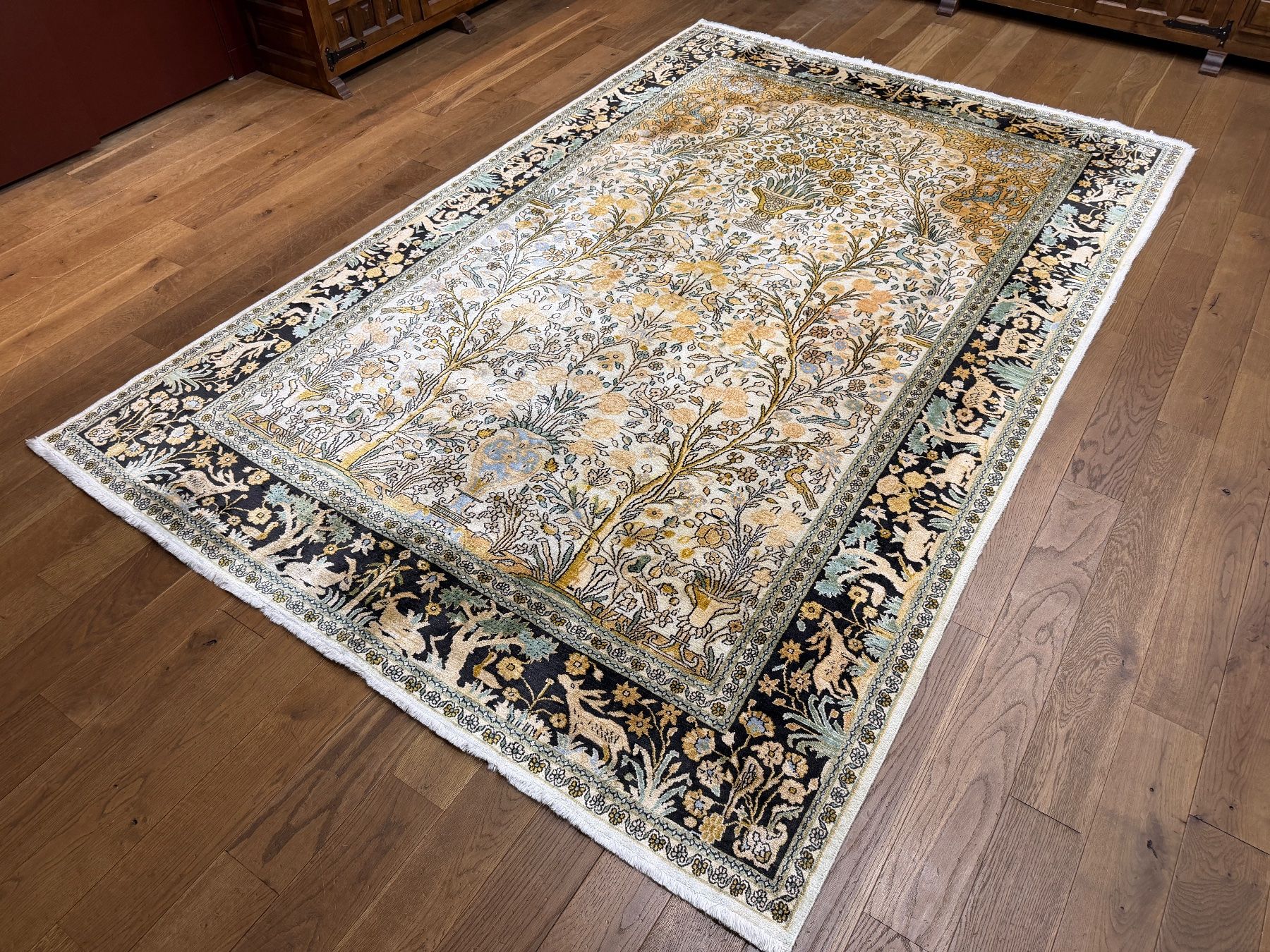 Tappeti: Wunderschöner grosser Seidenteppich - Handgeknüpft – Usato da Bennau venduto da Mayer_Carpets 2