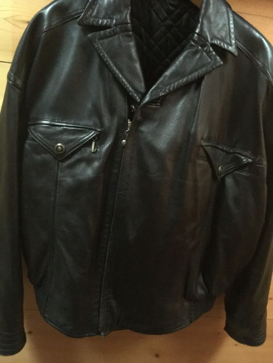 Versace Giacche: Herren Lederjacke V2 by Versace Gr. L schwarz – Usato da Lauenen b. Gstaad venduto da Li-A8gut 6
