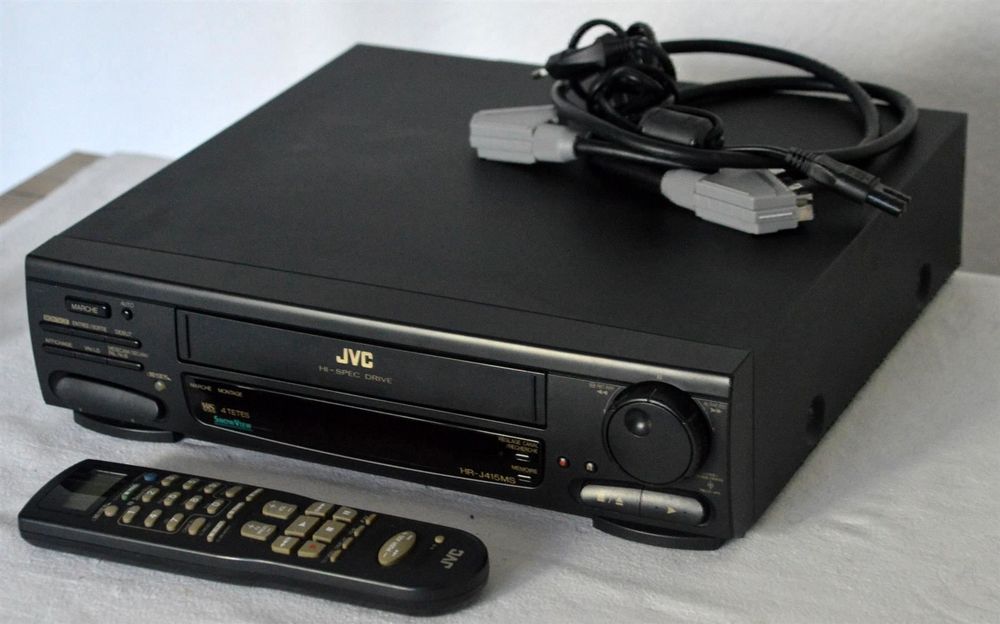 JVC HR-S5955EK PAL SVHS Super VHS magnétoscope britannique Nicam 120 V