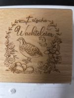 Stempel neu: Frische Wachteleier