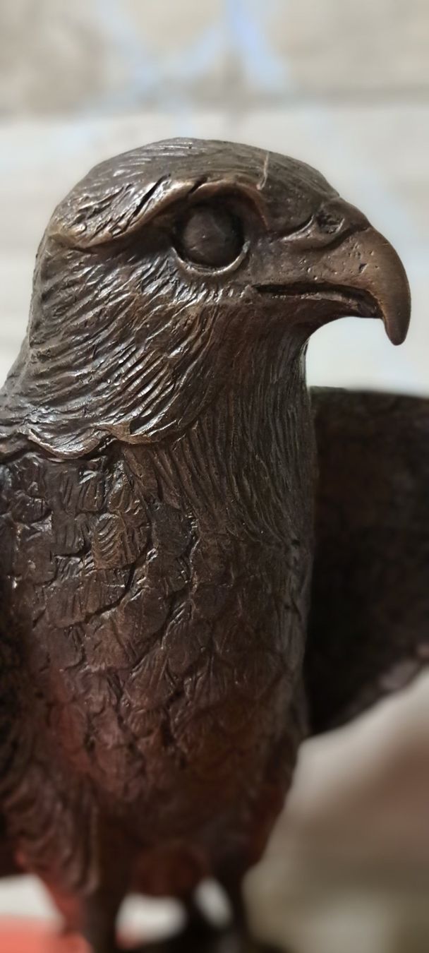 Sculture & Statue: A BRONZE SCULPTURE OF AN EAGLE – Nuovo (secondo la descrizione) da Zürich venduto da Eric.Christian01 1
