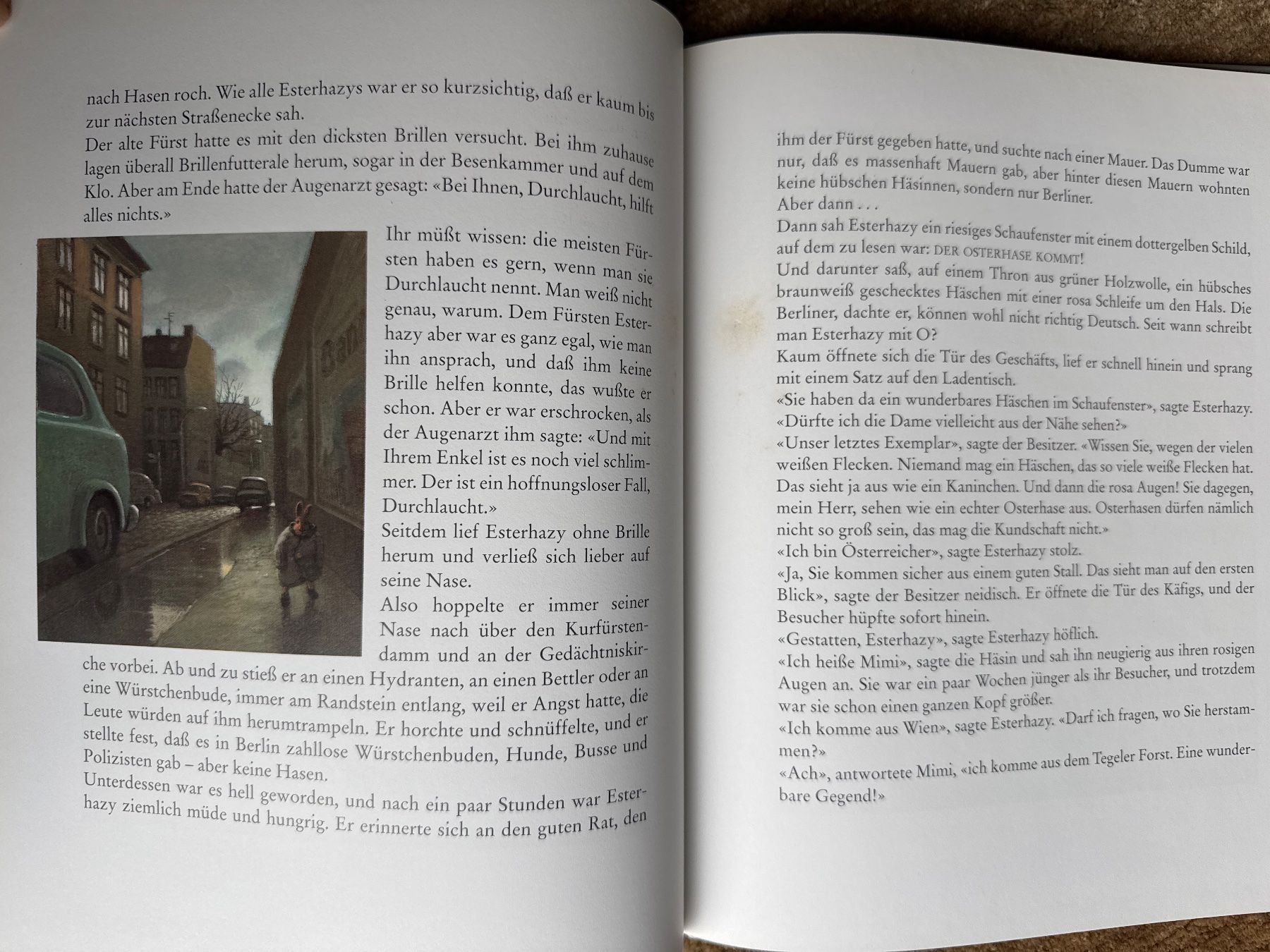 Libri: Esterhazy -Eine Hasengeschichte - Irene Dische – Usato da Aarau venduto da Kilauea 3
