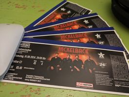 Nickelback 4 Sitzplatz Tickets 1.6.24