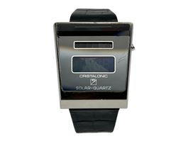Cristalonic Solar-Quartz - frühe Solaruhr defekt für Sammler
