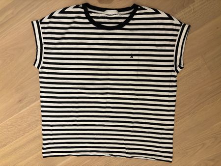 Shirt Armedangels schwarz/weiss gestreift XL