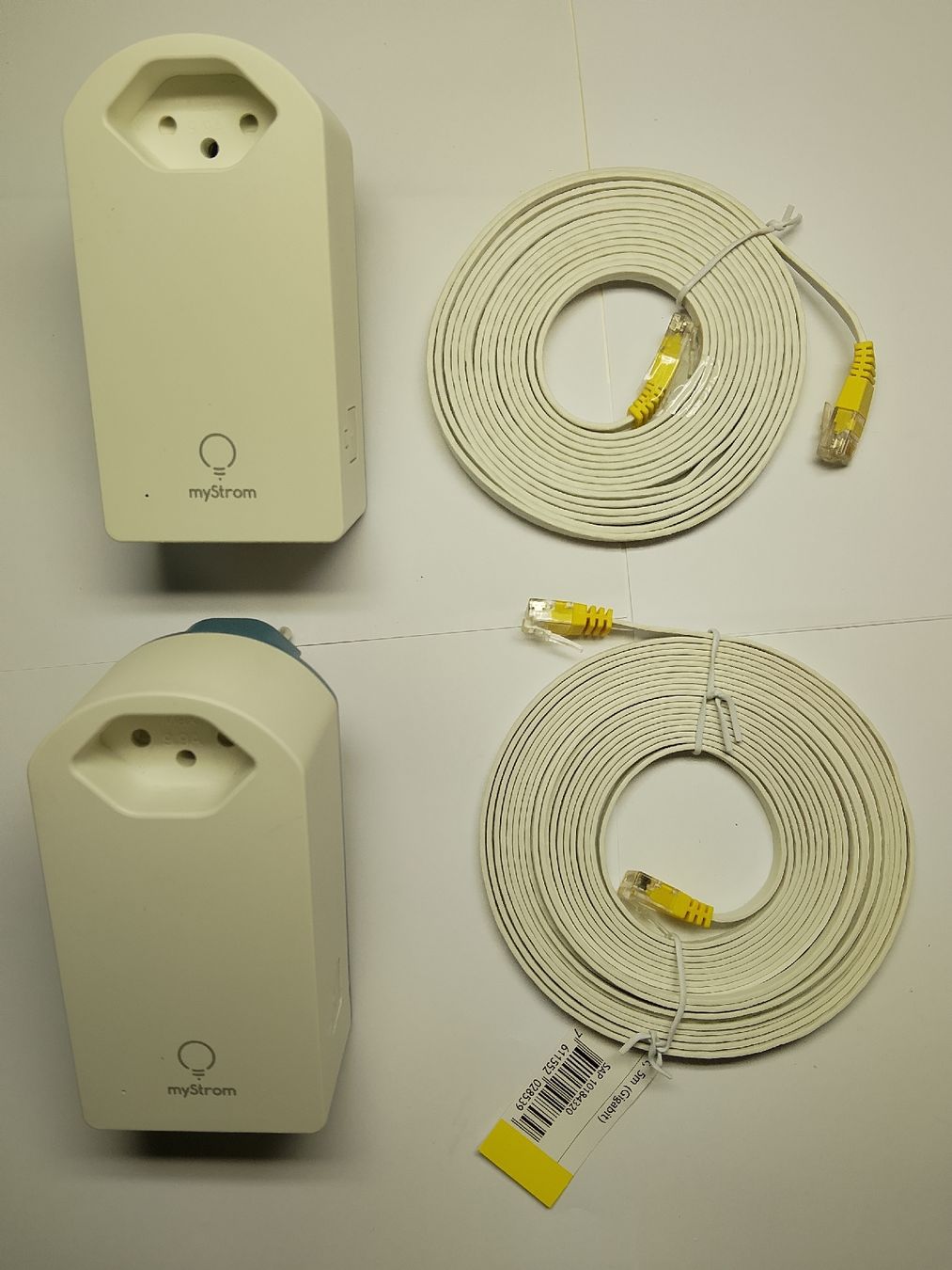myStrom WiFi: myStrom Powerline Adapter Set PQ2000-ETH gebraucht – Usato da Biel/Bienne venduto da Vintage-timearts