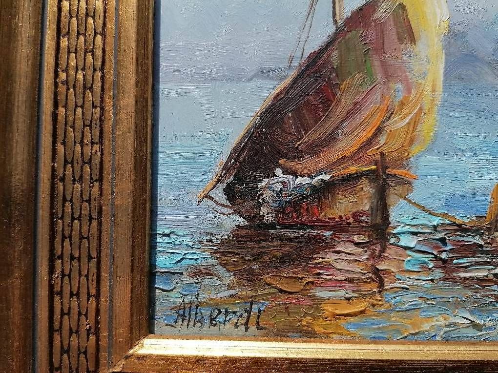 Gemälde: Peintures de Lucas Alberdi. – Gebraucht aus St. Maurice von Benoit12 2