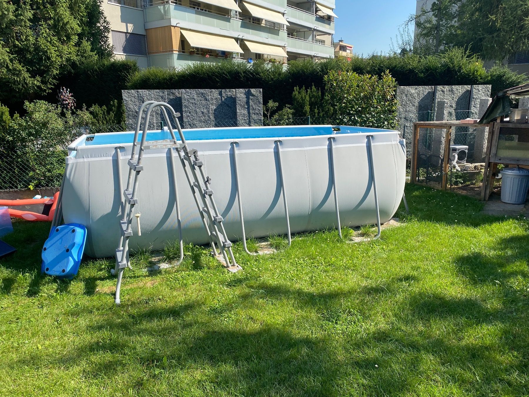 Bestway Schwimmbad: Pool 4x2x1.2m inkl Wärmepumpe – Gebraucht aus Embrach von  1