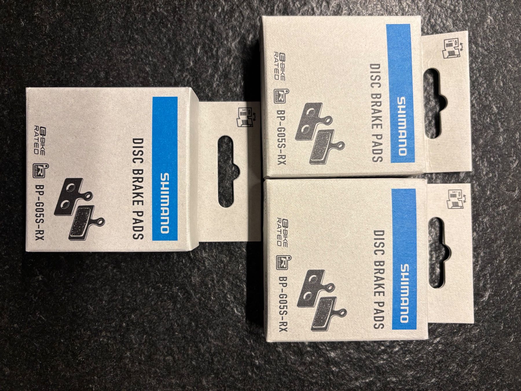 Shimano Ersatzteile: Shimano Scheibenbremsbeläge BP-GO5S-RX – Neu und originalverpackt aus Klosters von Spinnabei