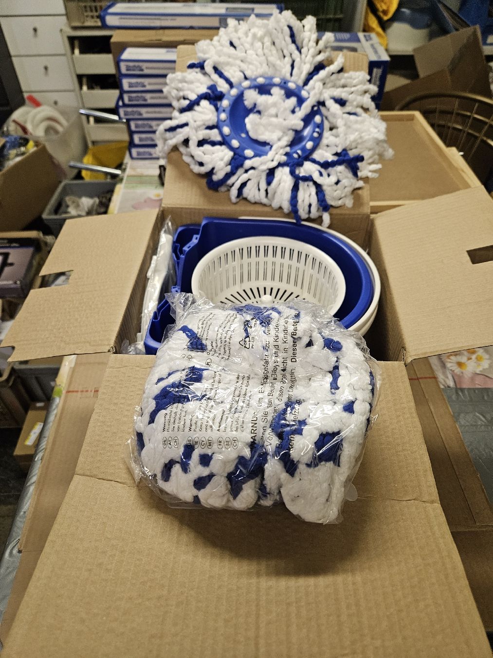 Altro per la casa: Clever Clean Spin Mop, neu und originalverpackt! – Nuovo (secondo la descrizione) da Oberburg venduto da znas