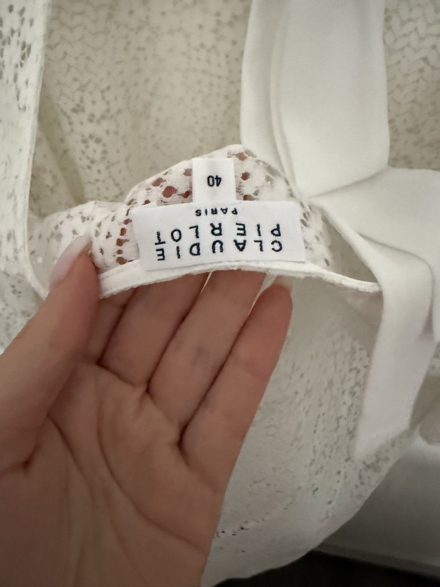 Claudie Pierlot Camicette: Blouse Claudie pierlot 40 neuve – Nuovo (secondo la descrizione) da Meyrin venduto da Steph_g28 2