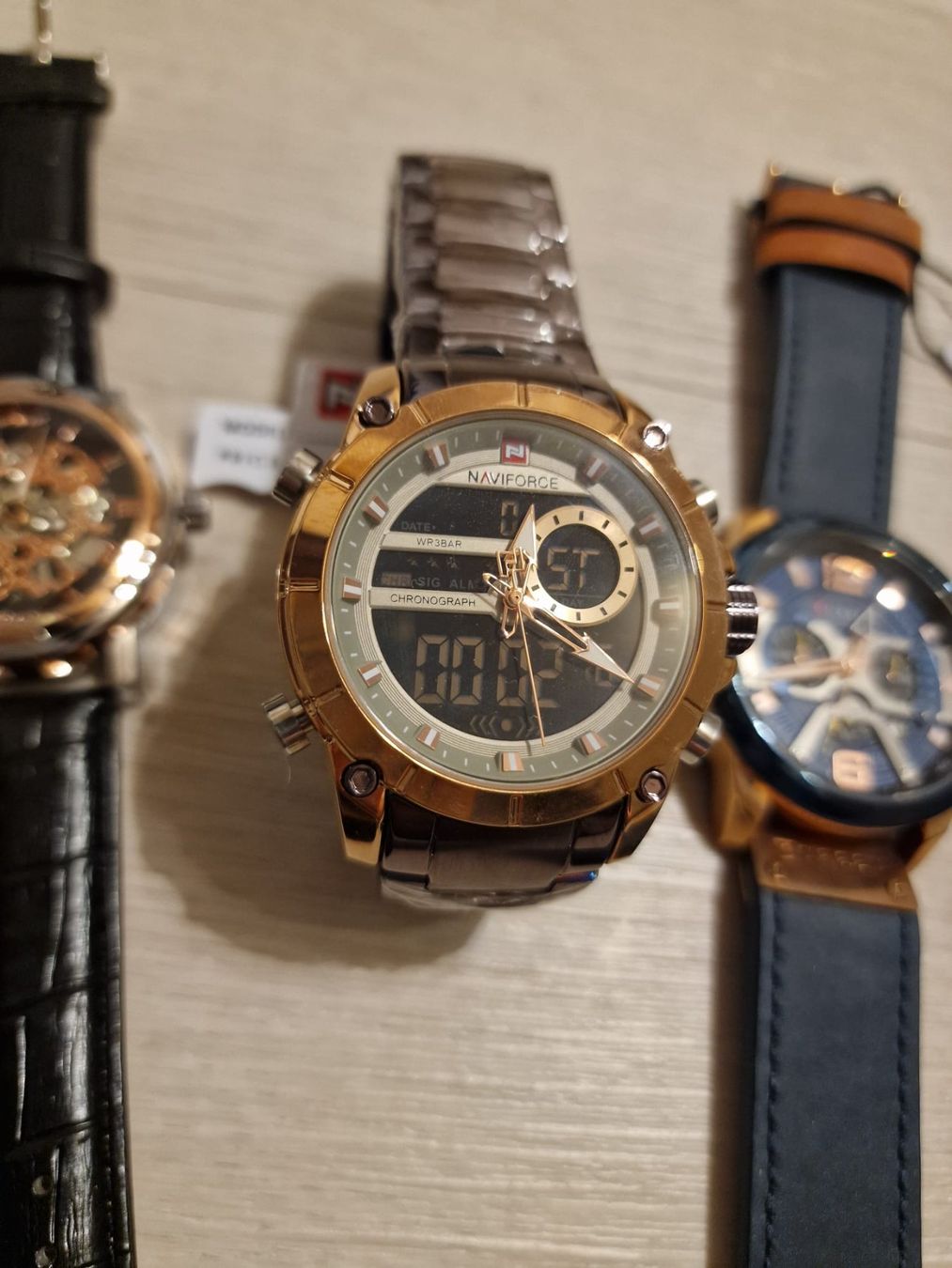 Orologi: NEU! 4 Herren-Uhren – Nuovo e nell'imballaggio originale da Schübelbach venduto da chinchilla84 1