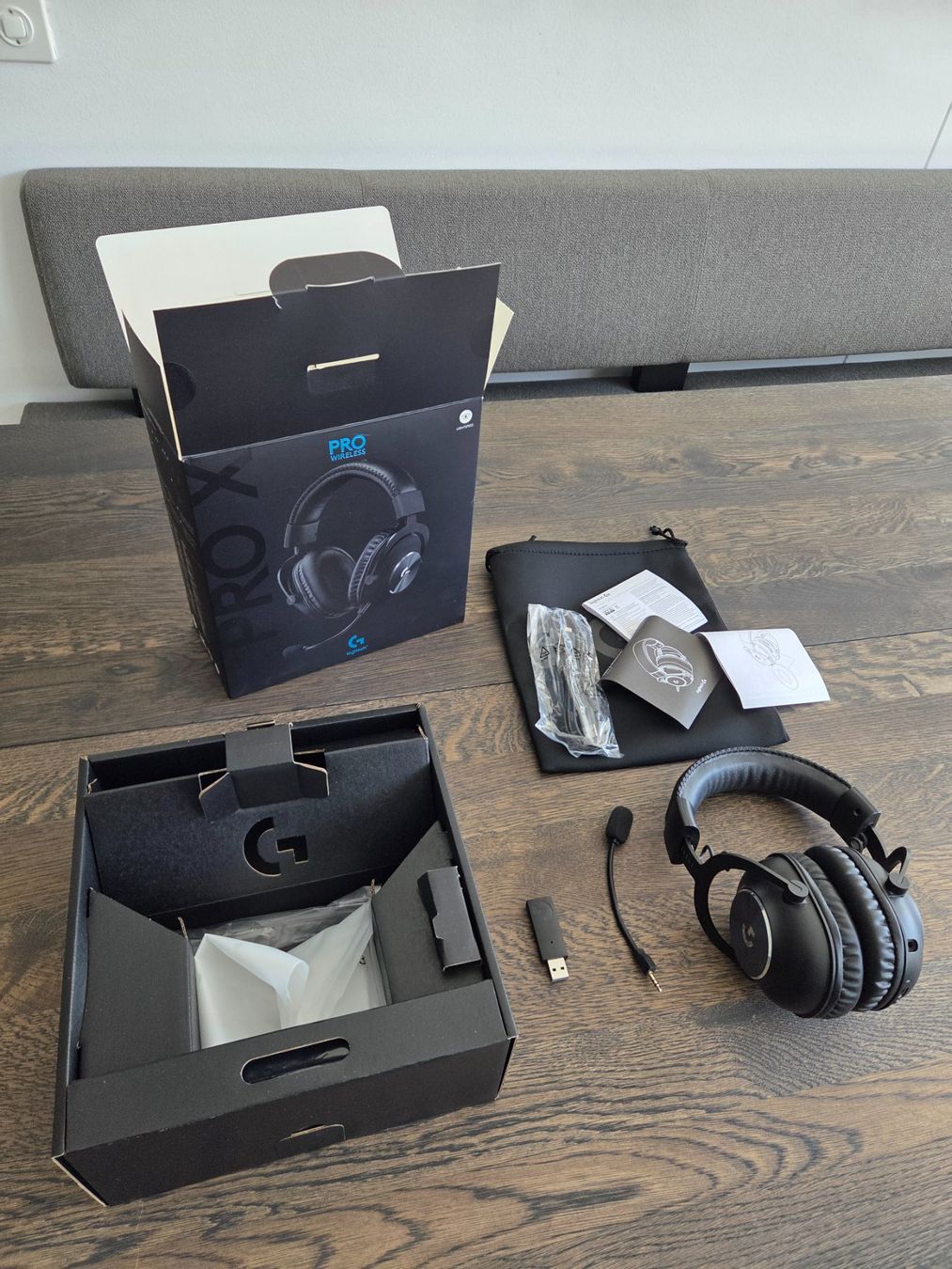 Logitech Kopfhörer: Logitech G PRO X Wireless Headset mit OVP – Gebraucht aus Luzern von Roger-Luzern 1