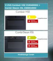 V-ZUG Kombisteamer +Combair HSE Spiegelglas