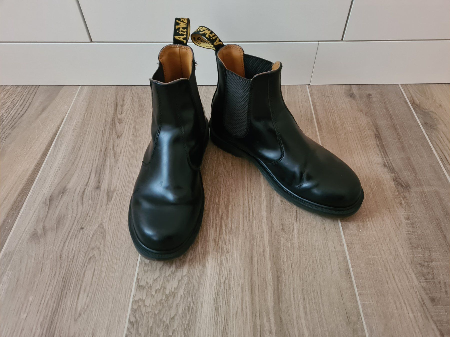 Dr. Martens Scarpe da uomo: Dr. Martens - Leder-Stiefelette - black – Usato da Birmensdorf ZH venduto da arcticmonkey91