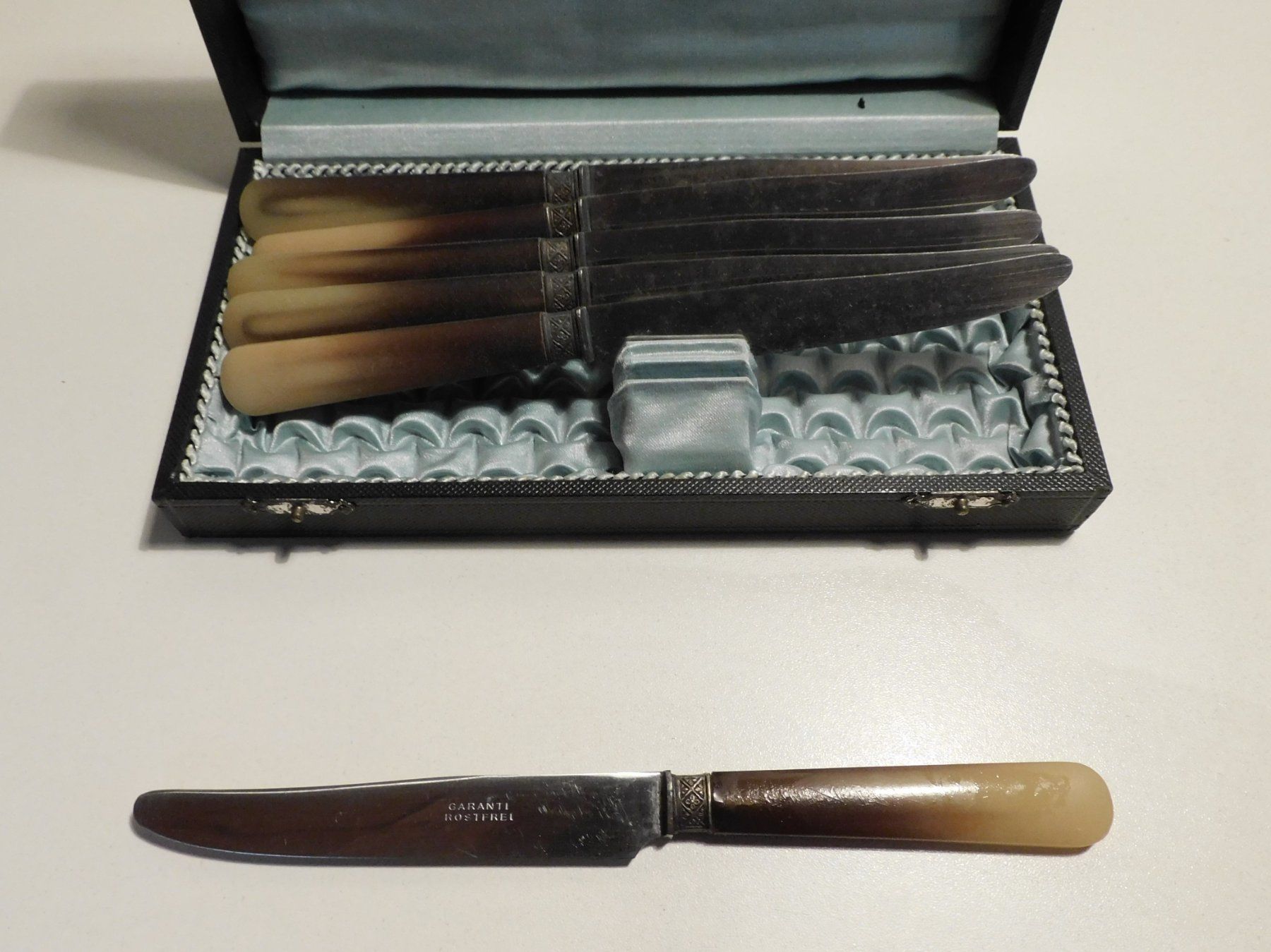 Posate: Messer 6 antike Messer 20 cm – Usato da Sursee venduto da 76 6