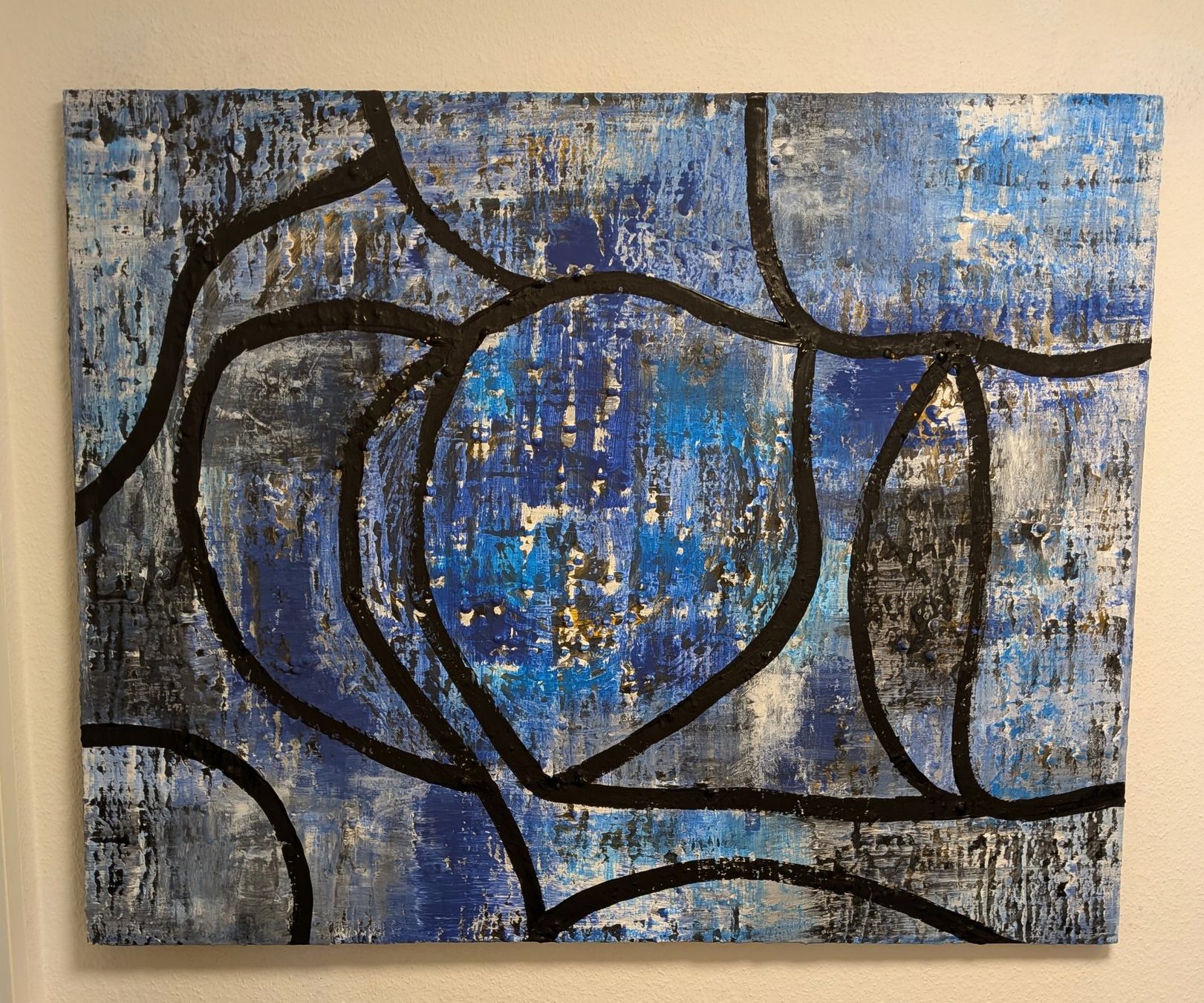 Dipinti: CC Art "Face" 80x100cm auf Leinwand, handmade – Nuovo (secondo la descrizione) da Oberwil venduto da CC_ART 3