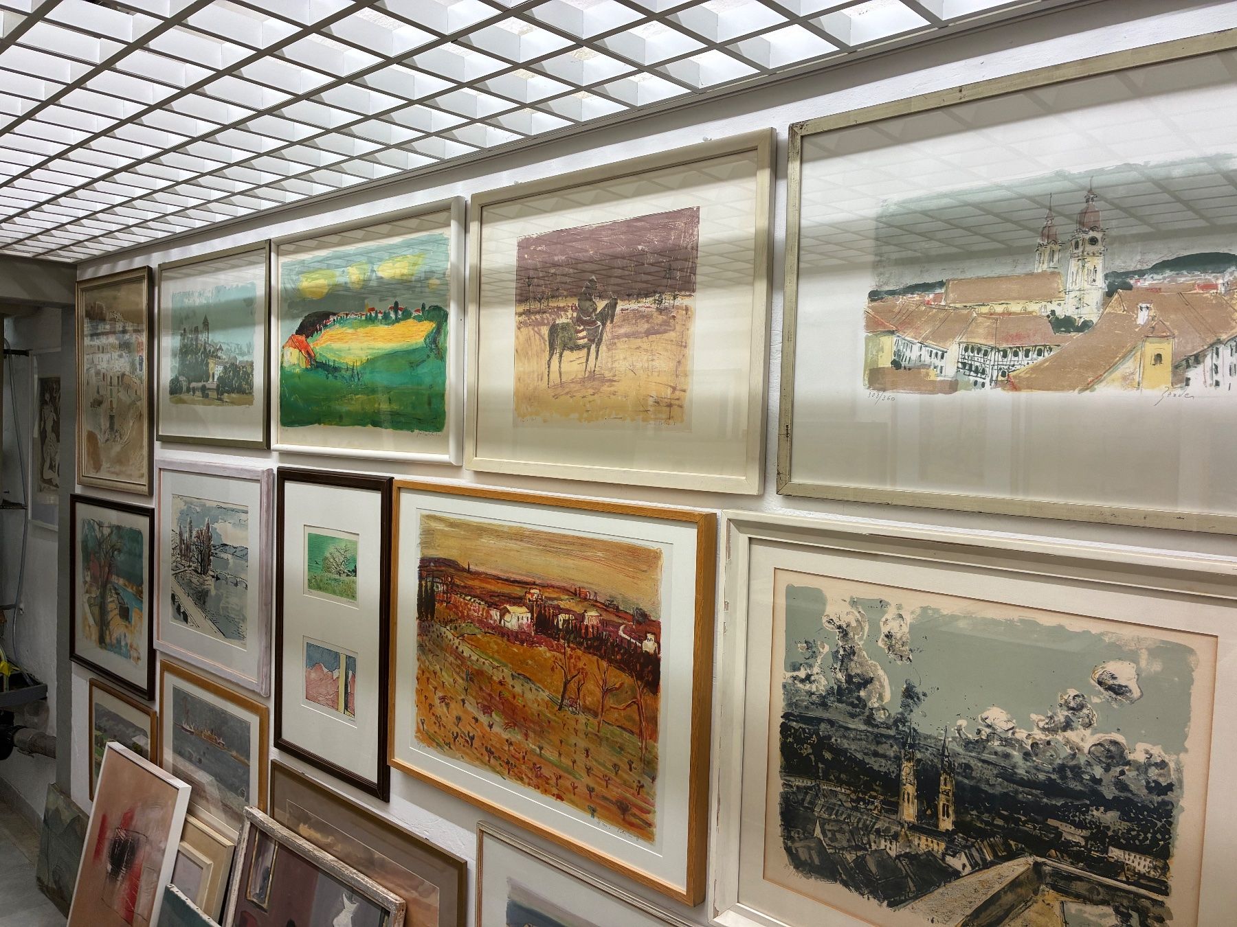 Grafica & Litografie: 80 Lithographien von Schweizer Künstlern – Usato da Winterthur venduto da Oberiberg