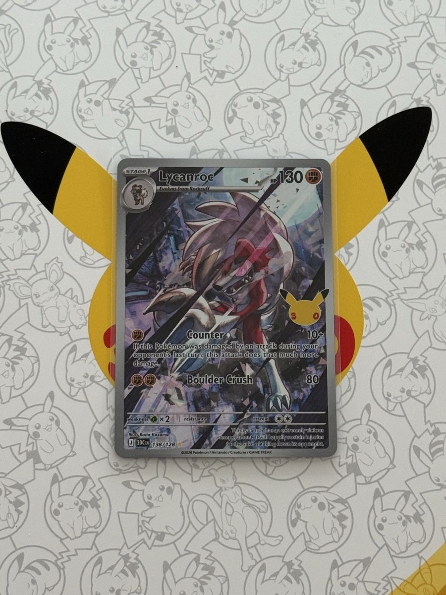Pokémon Carte collezionabili: Lycanroc 138/128 Full Art – Nuovo (secondo la descrizione) da Reinach BL venduto da Tehwink