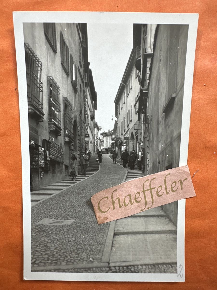 Cartes postales: Originale alte Ansichtskarte Lugano Via Cattedrale Tessin  – D'occasion à Zürich par Chaeffeler