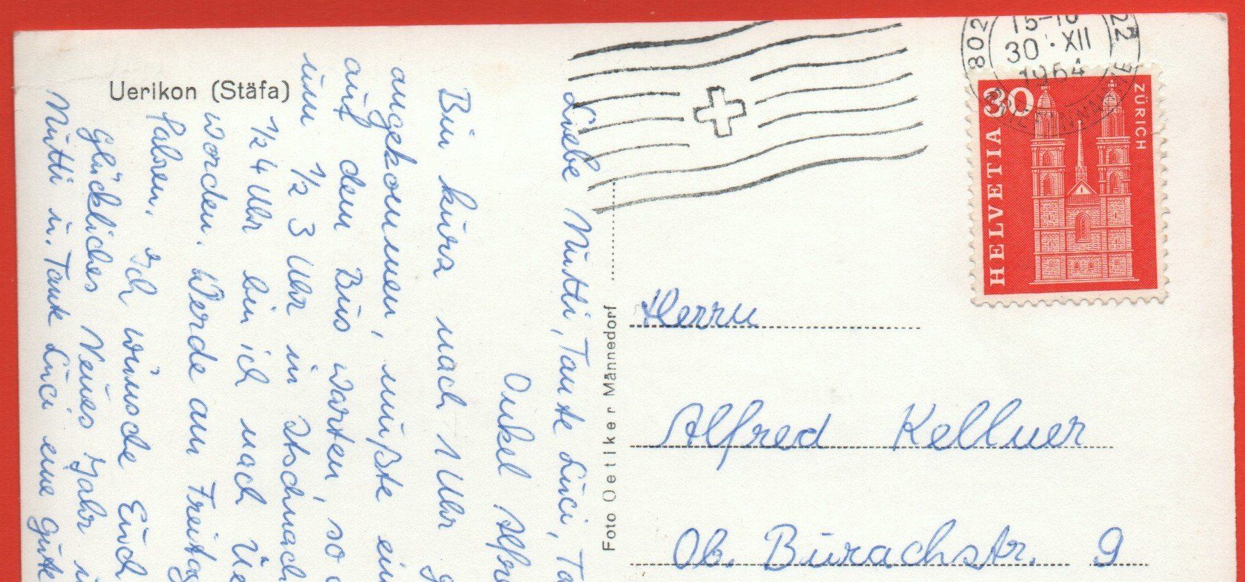 Cartes postales: UERIKON (Stäfa) – D'occasion à Jona par philajona 1