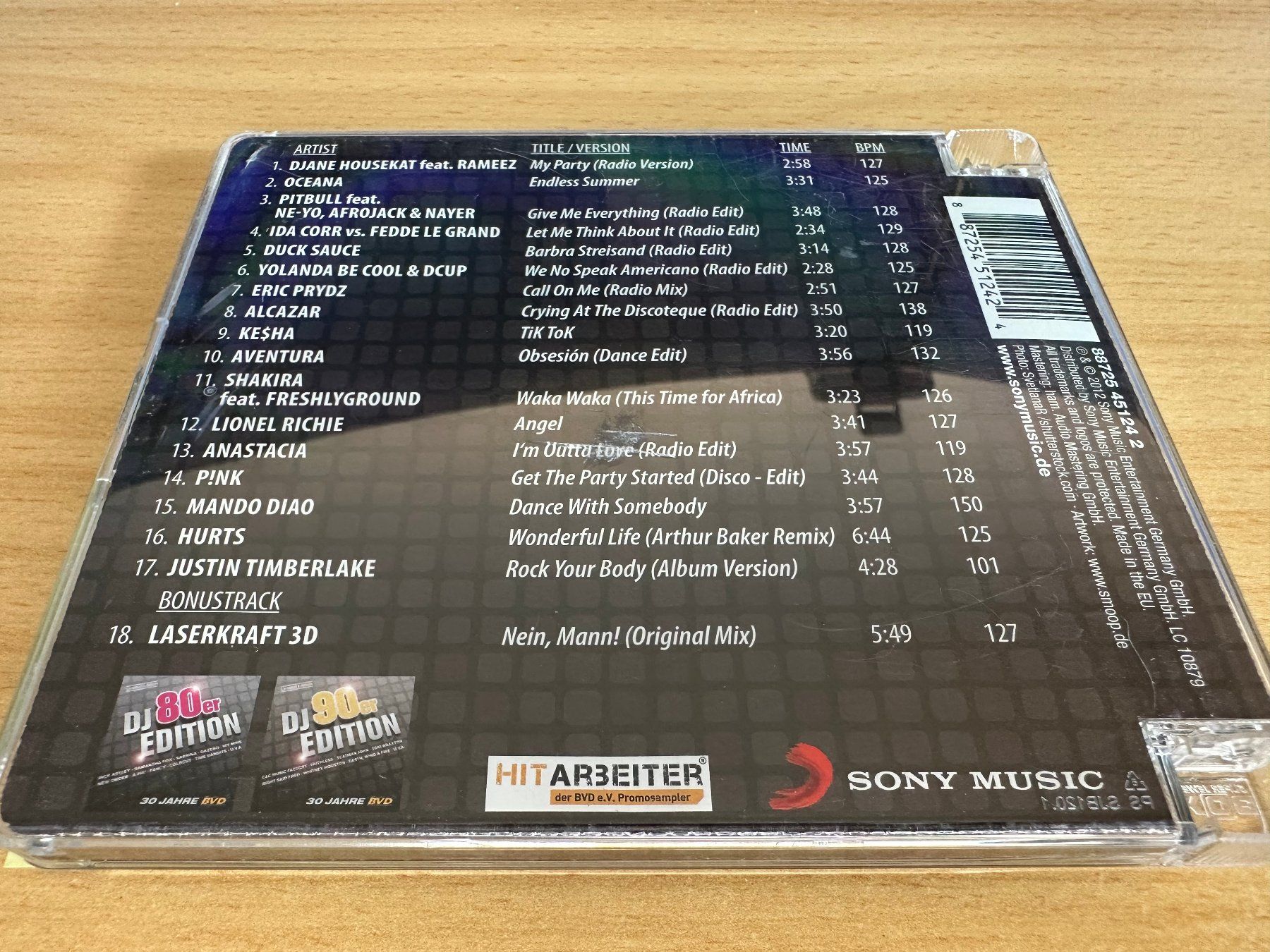 CD: Various - Bvd DJ 2000er Edition – Usato da Rikon im Tösstal venduto da Alpenmutz 1