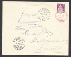 Sonderbrief S. 162 1. Winteralpenpost Julierpass 4.2.1935