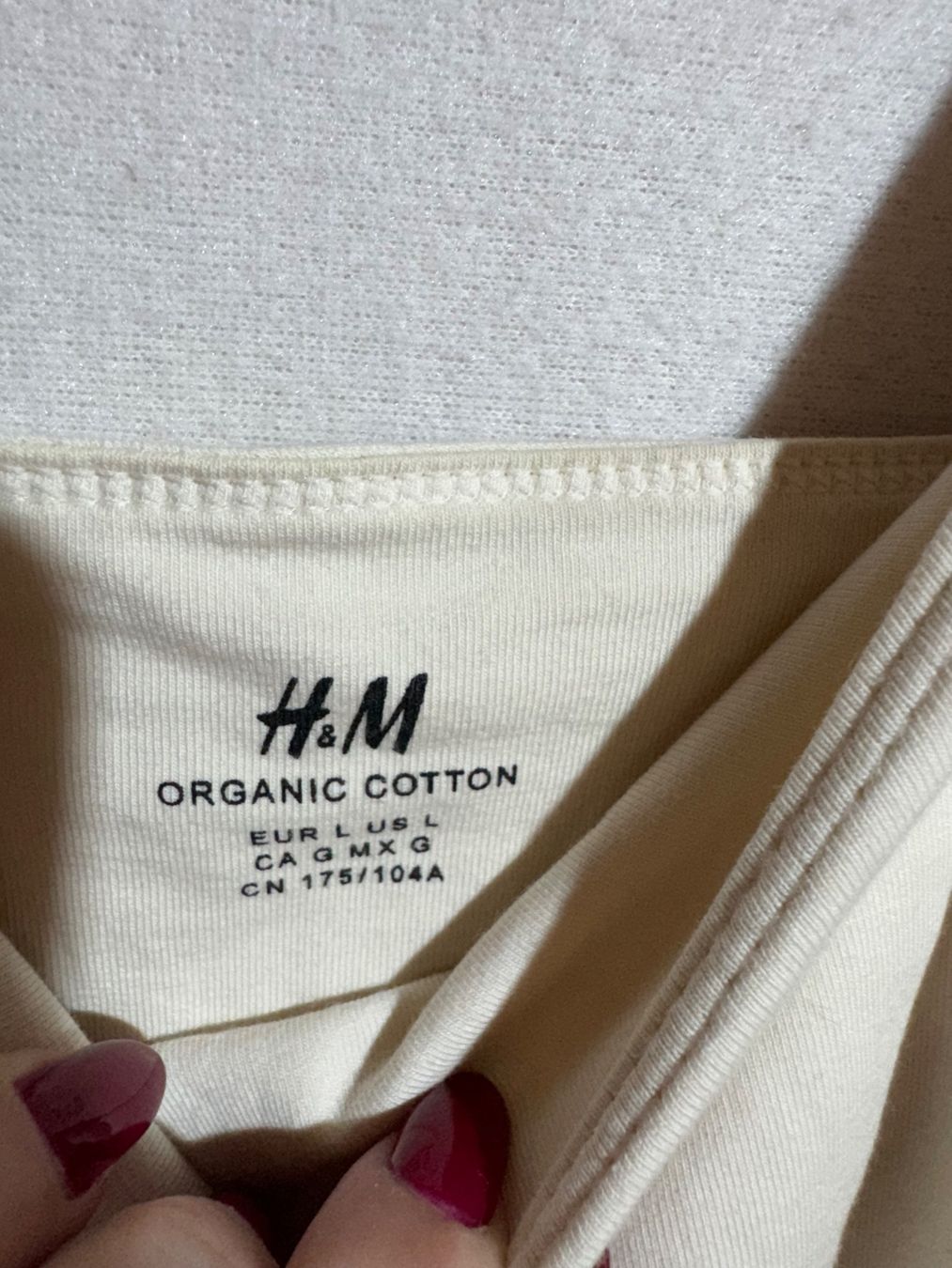 H&M Tops: Weisses Basic von H&M Gr. L – Gebraucht aus Grosswangen von SALE_SALE_SALE 2