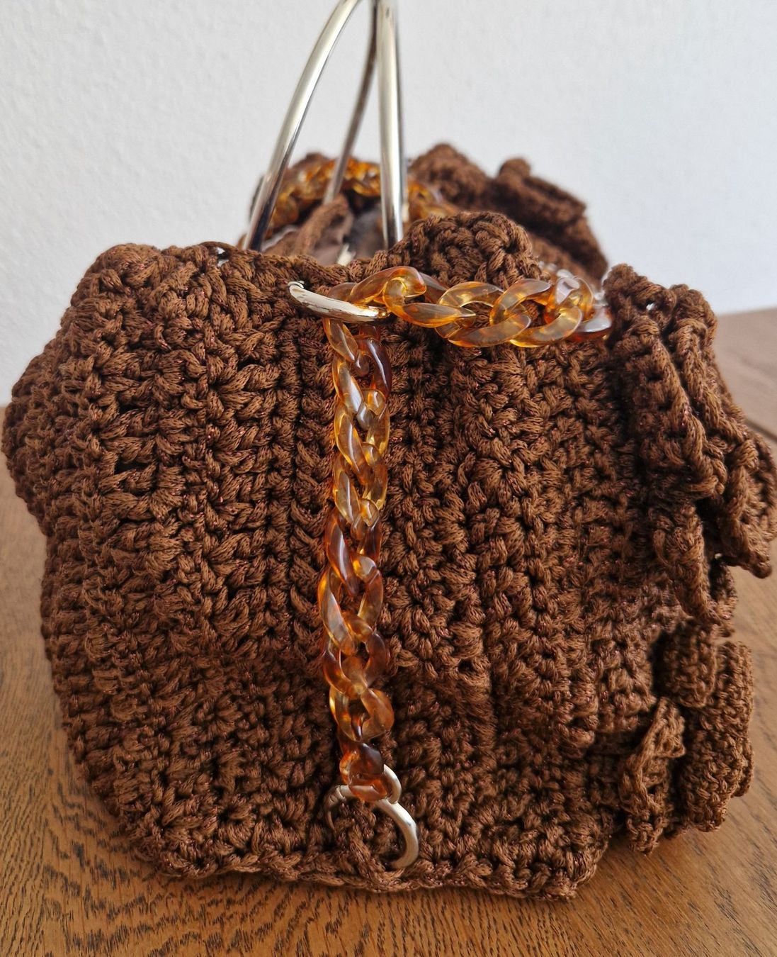 Borse da donna: SAC EN CROCHET HANDMADE – Nuovo e nell'imballaggio originale da Camorino venduto da JPHANDMADE1 2