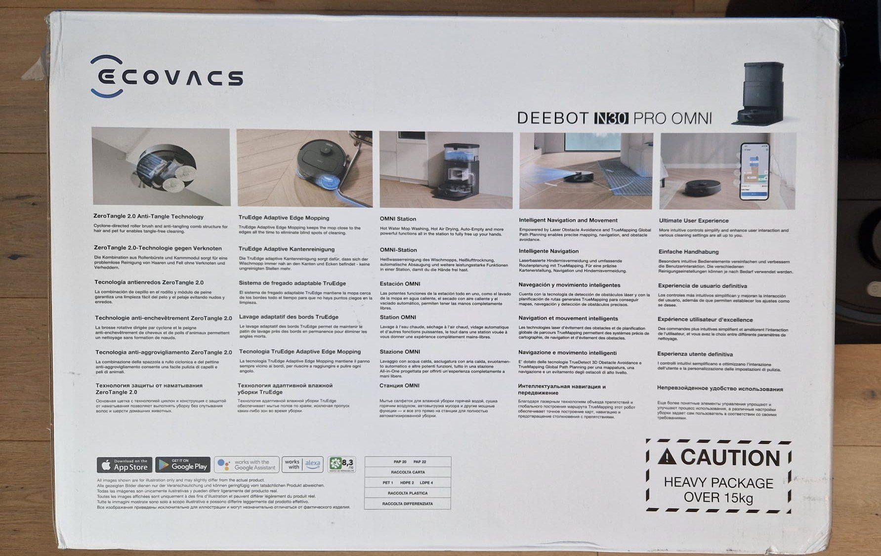 Ecovacs Staubsauger & Zubehör: Saugroboter Ecovacs Deebot N30 Pro Omni – Gebraucht aus Berikon von lotti11 6