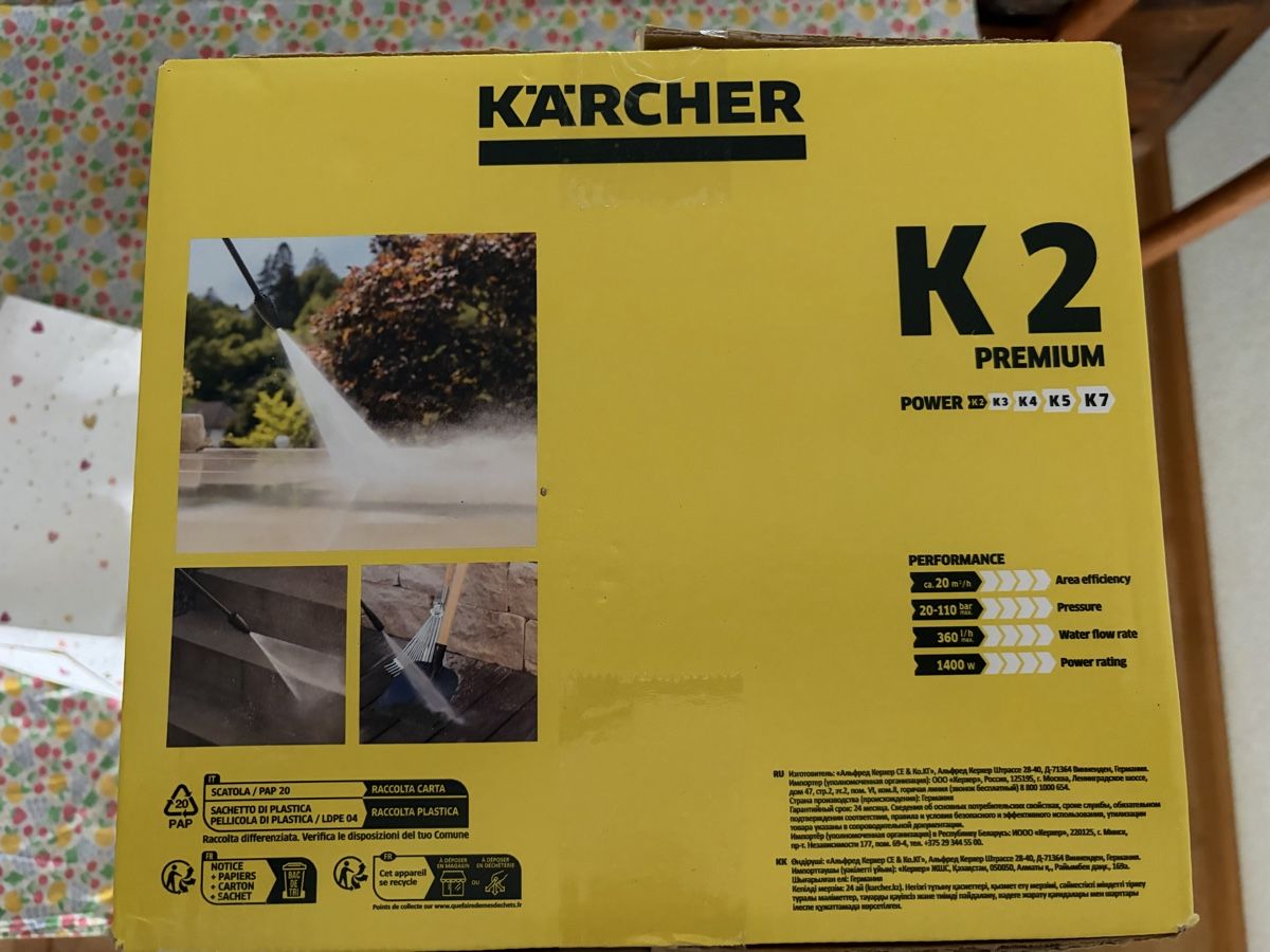Kärcher Hochdruckreiniger: Kärcher K2 (ungeöffnet) – Neu und originalverpackt aus Basel von 737777 2