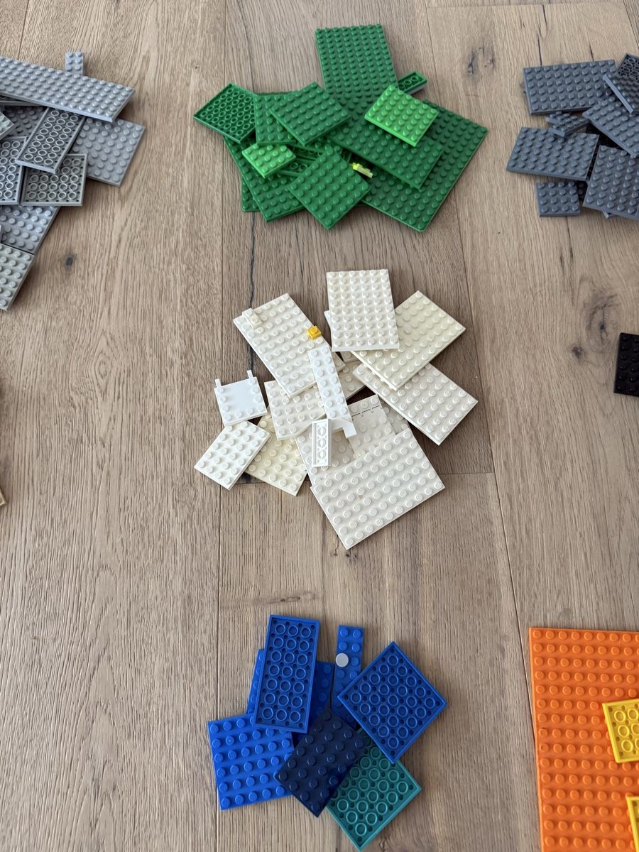 Lego Giocattoli: Lego Platten diverse Größen und Farben  – Usato da Arbon venduto da hysunny 2