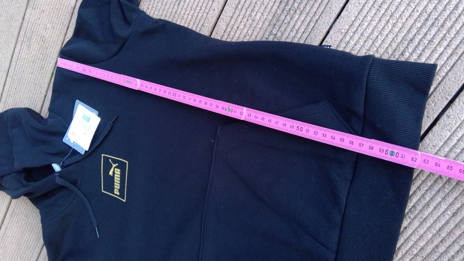 Puma Maglioni & Felpe: Pullover à capuche noir PUMA & doré, taille L, NEUF – Nuovo e nell'imballaggio originale da Agiez venduto da chouchanelle 5