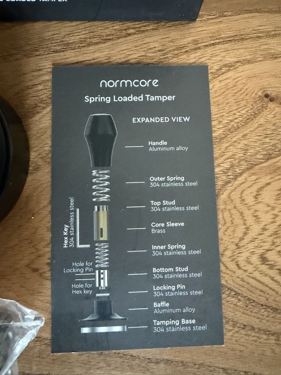 Machines à café & Machines à expresso: Tamper Normcore V4 58,5mm – D'occasion à Neuchatel par D9z2 2