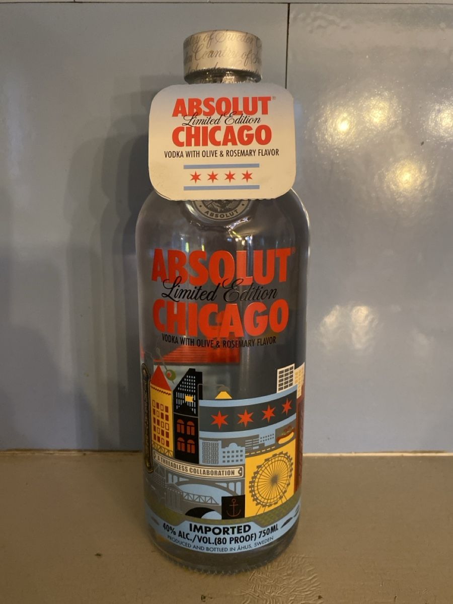 Absolut Vodka Bevande alcoliche: Absolut Vodka "Chicago" – Nuovo (secondo la descrizione) da Burg AG venduto da Lobo016