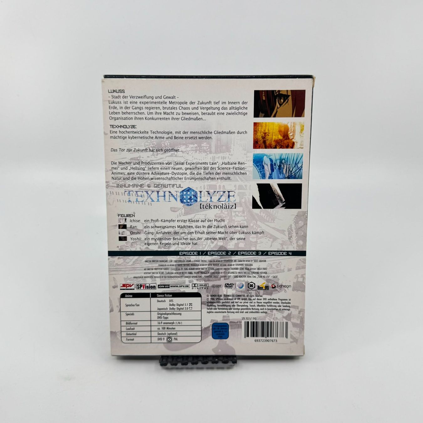 Tutti i DVDs: Texhnolyze Volume 1 (DVD) – Usato da Herisau venduto da Seyashop1 1