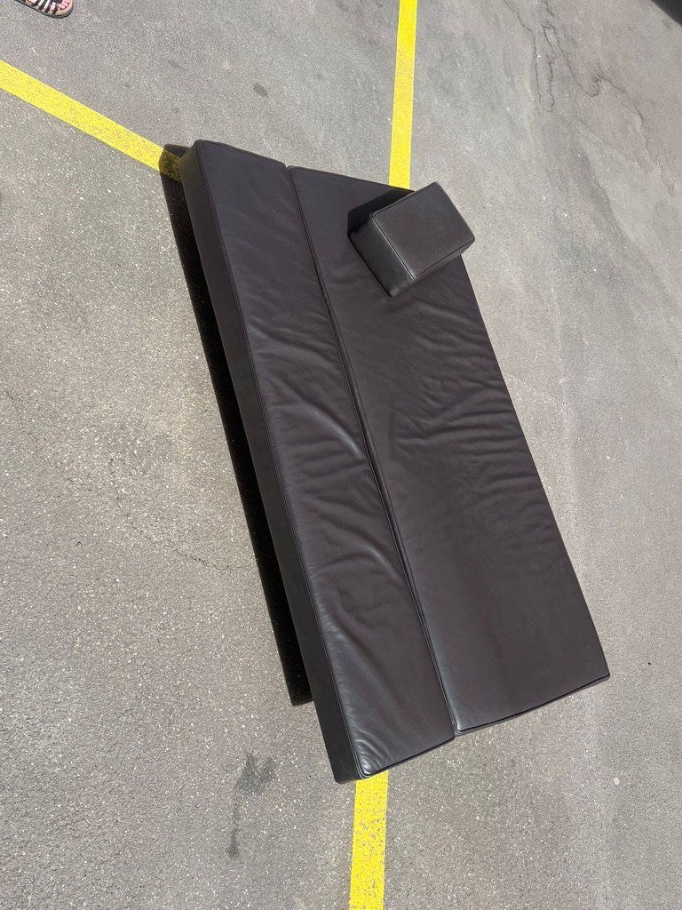 Divani: Designer Leder-Sofa / Bettsofa EA-616 von Ernst Ambühler – Usato da Zürich venduto da aninasch 3