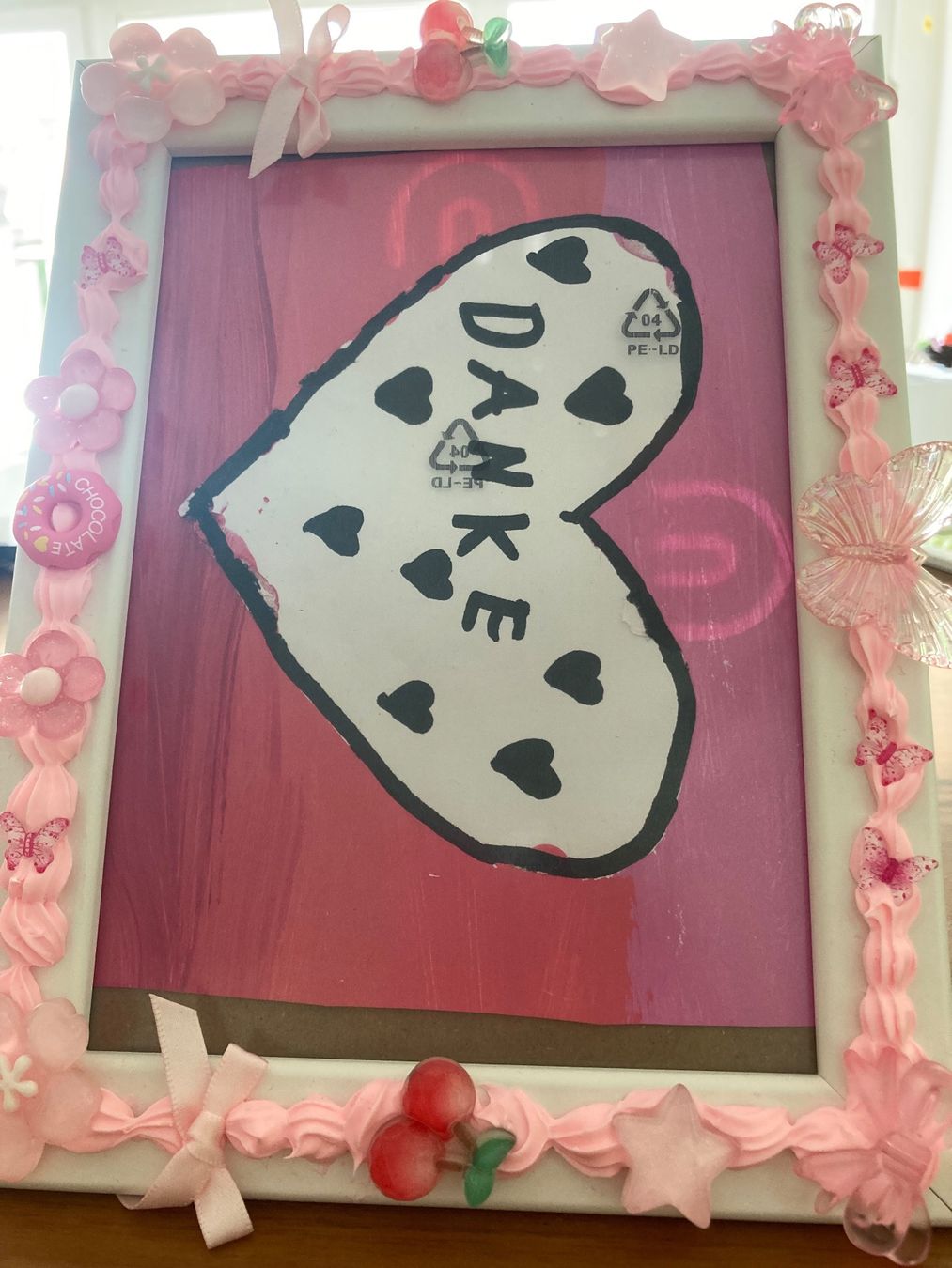 Ikea Cornici: Pinker Bilderrahmen mit Charms – Usato da Oetwil am See venduto da mil_j9hh 2