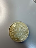 2 Fr 1958 Muenze guter Zustand