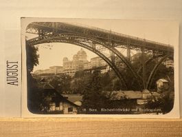 AK von Bern Kirchenfeldbrücke und Bundeshaus