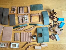 Playmobil Western Buildings Spare Parts Fort and Farm House