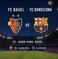 1x Ticket Fc Basel - Fc Barcelona Sektor C6 Balkon Reihe 3