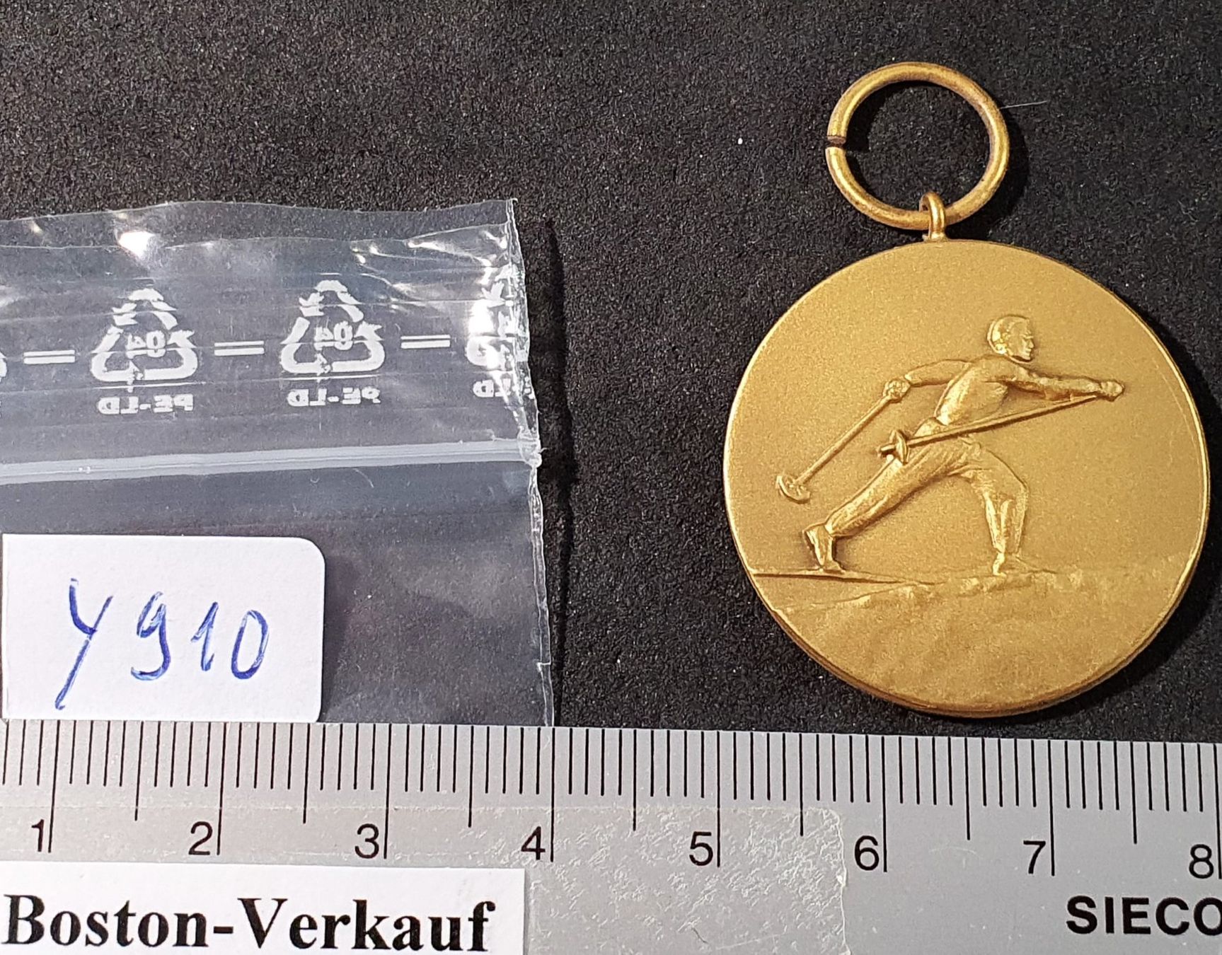 Placchette & Badge: Y910 - Abzeichen Langlauf Langläufer – Usato da Reinach BL venduto da Boston-Verkauf 2