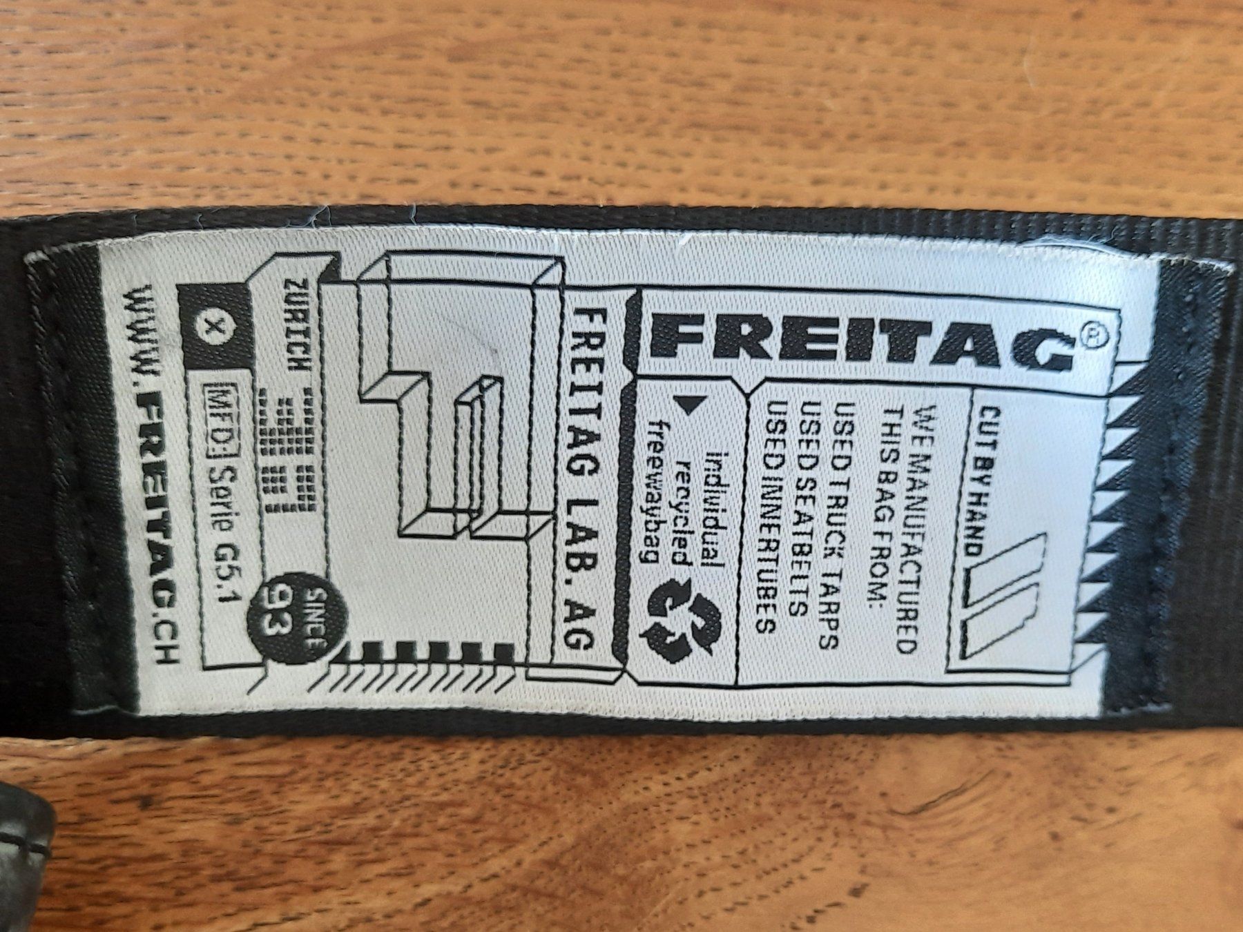 Freitag Borse: Freitag - Tasche / Dexter grau-silber – Usato da Gams venduto da Ri-Ga 3