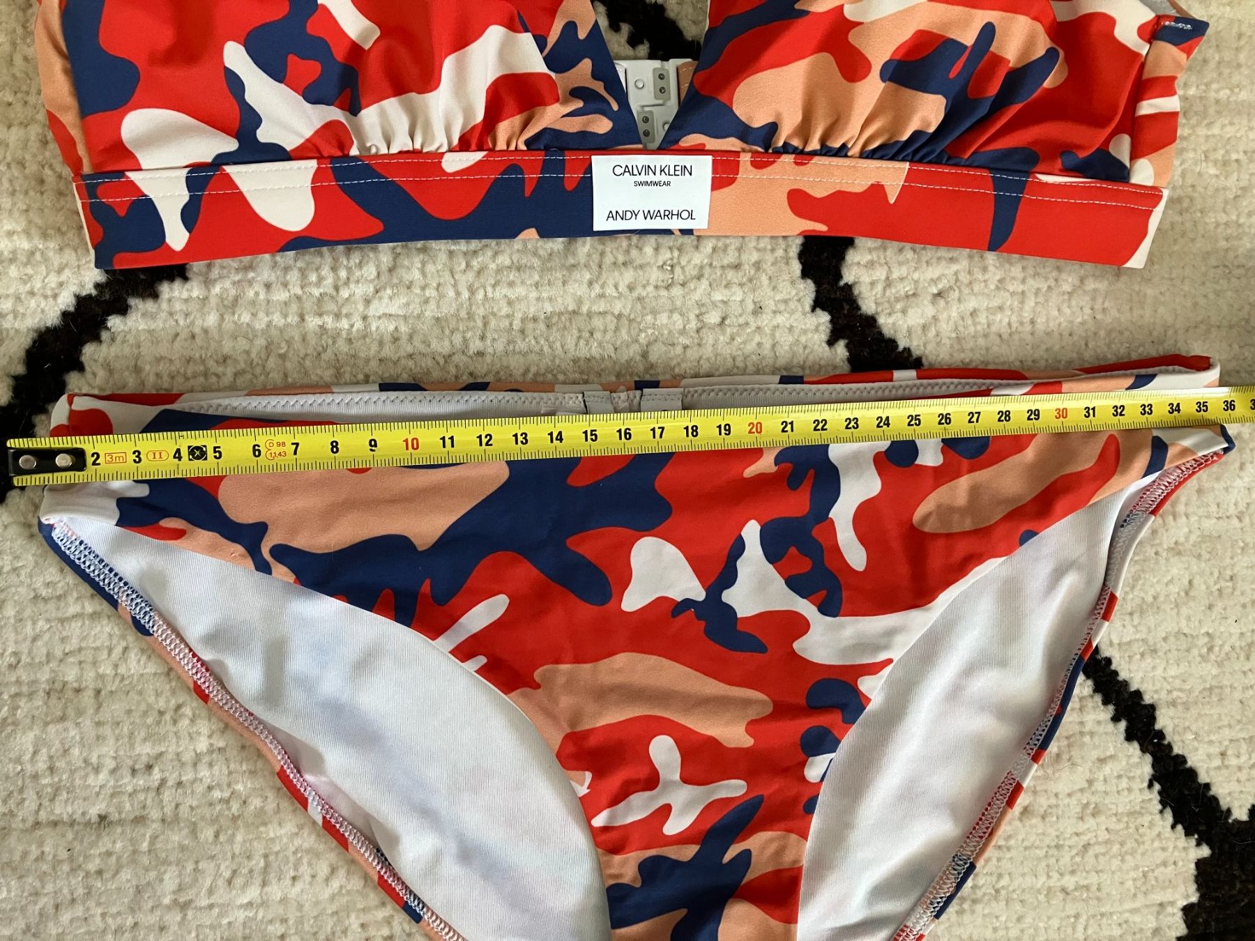 Calvin Klein Badekleider & Bikinis: Bikini Calvin Klein x Andy Warhol, S – Gebraucht aus Baden von jcm_9dkf 7